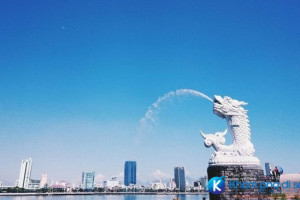 Cá chép hóa rồng – điểm check in không thể qua khi đến Đà Nẵng