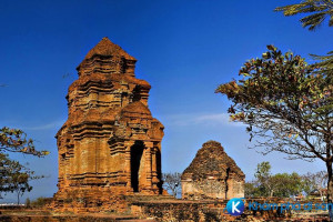 [Bình Thuận] tháp chàm Poshanư – tinh hoa kiến trúc của người Chăm
