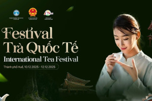 Festival Trà Quốc tế – Huế 2025: Hành Trình “Đánh Thức” Ngàn Năm Tinh Hoa Trà Việt Festival Trà Quốc tế – Huế 2025: Hành Trình “Đánh Thức” Ngàn Năm Tinh Hoa Trà Việt