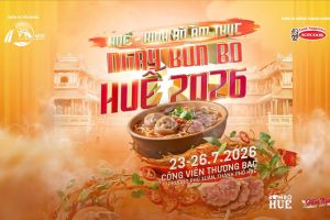 Chờ đón “Ngày bún bò Huế” trong chương trình Huế – Kinh đô ẩm thực 2026