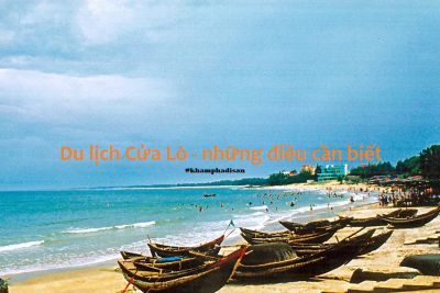 Du lịch Cửa Lò – những điều cần biết khi đến biển Cửa Lò