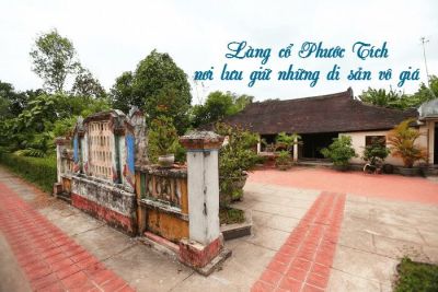 Làng cổ Phước Tích nơi lưu giữ những di sản vô giá