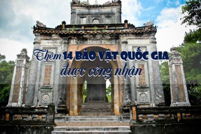 Thêm 14 bảo vật quốc gia được công nhận