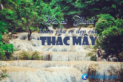 Đến xứ Thanh khám phá vẽ đẹp của Thác Mây