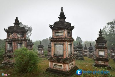 [Bắc Giang] khám phá ngôi chùa có vườn tháp lớn nhất Việt Nam