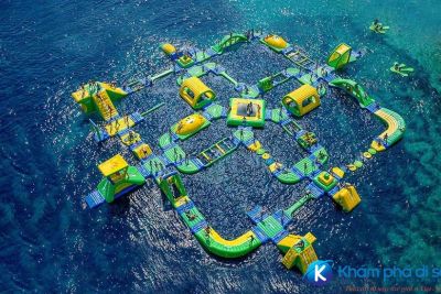 Những công viên nước bằng phao nổi ở Việt Nam