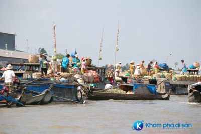 [Tiền Giang] khám phá chợ nổi Cái Bè “thành phố nổi” trên vùng sông nước