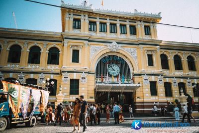 [HCM] Bưu điện trung tâm Sài Gòn – biểu tượng văn hóa của người dân Sài Gòn