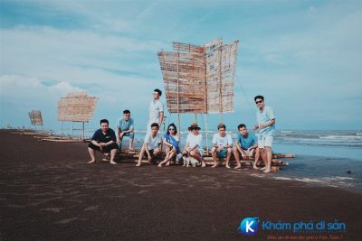 [Thái Bình] Cồn Đen – một trong những bãi biển đẹp nhất vịnh Bắc Bộ