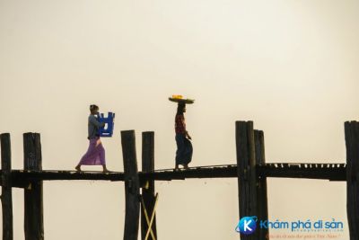 [Myanmar] đến Mandalay ngắm hoàng hôn trên cầu U Bein
