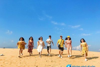 [Quy Nhơn] Khám phá đồi cát Phương Mai – Bức tranh khổng lồ đầy mê hoặc
