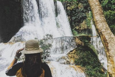 [Sơn La] Thác Dải Yếm – Vẻ đẹp của núi rừng
