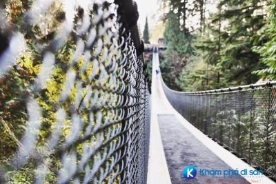 [Canada] Cầu treo Capilano – Trải nghiệm hết sức thú vị