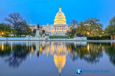 [Mỹ] Chiêm ngưỡng kiệt tác kiến trúc điện Capitol