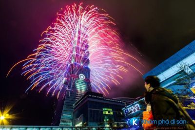 [Đài Loan] Tòa tháp Taipei 101 – Lối kiến trúc đậm chất châu Á
