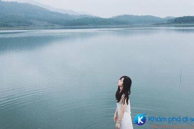 [Quảng Ninh] Hồ Yên Trung – vẻ đẹp “lụi tim” vùng đất mỏ Quảng Ninh