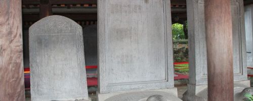 Bia đá các khoa thi tiến sỹ triều Lê và Mạc – Di sản tư liệu thế giới