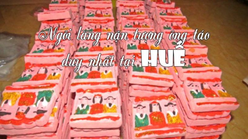 Tìm hiểu ngôi làng nặn tượng ông táo duy nhất tại Huế