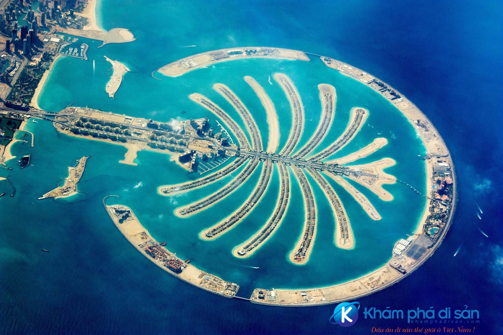 [Dubai] Đảo cọ Palm Jumeirah – Thiên đường nhân tạo của Dubai
