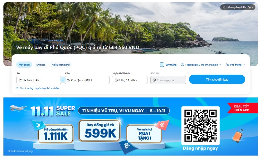 Bộ 3 bí kíp săn vé máy bay Phú Quốc giá rẻ cùng Traveloka 1 Bộ 3 bí kíp săn vé máy bay Phú Quốc giá rẻ cùng Traveloka