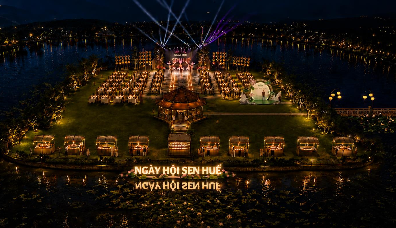 Ngày Hội Sen Huế 2026 Với Trải Nghiệm Đa Giác Quan “Ngự Liên Thức Thủy”