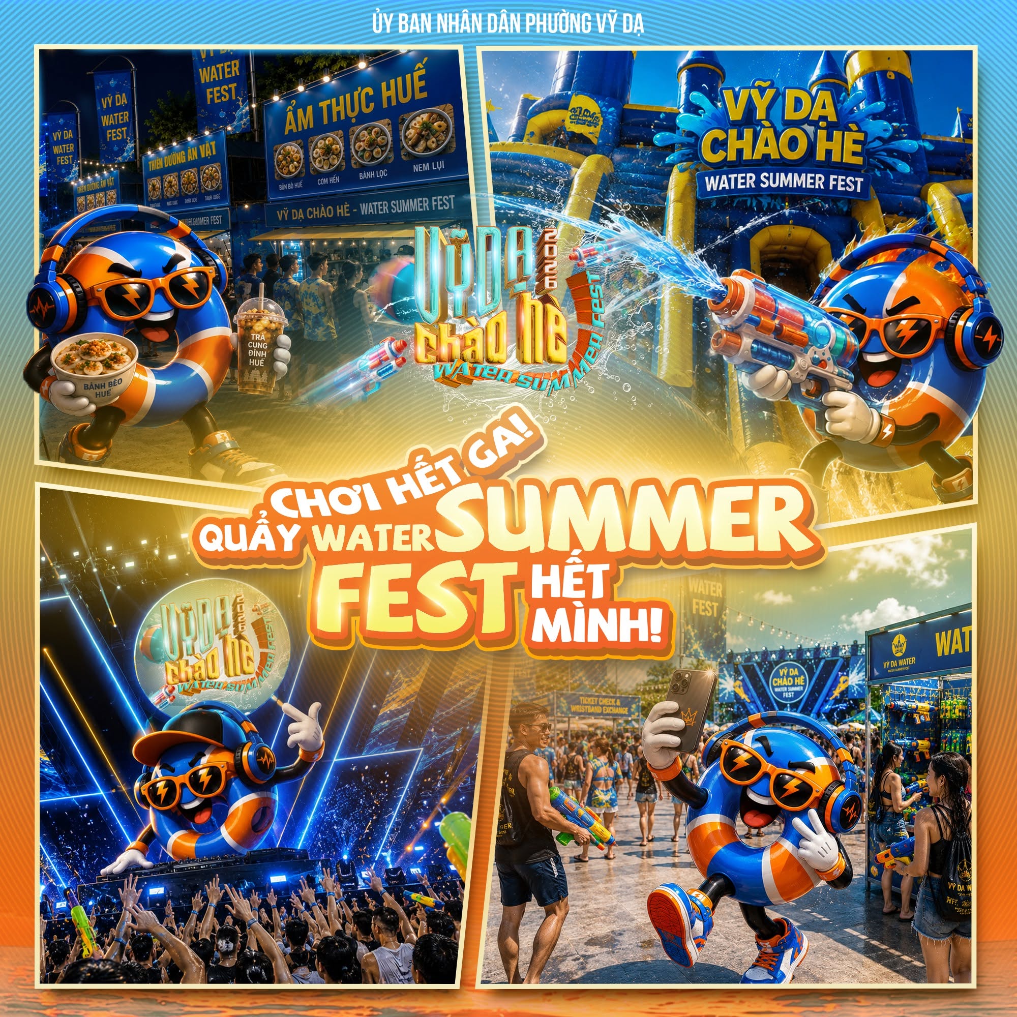 [SỰ KIỆN] VỸ DẠ CHÀO HÈ – WATER SUMMER FEST 2026: “ĐÁNH THỨC LÀN SÓNG MỚI” TẠI CỐ ĐÔ HUẾ